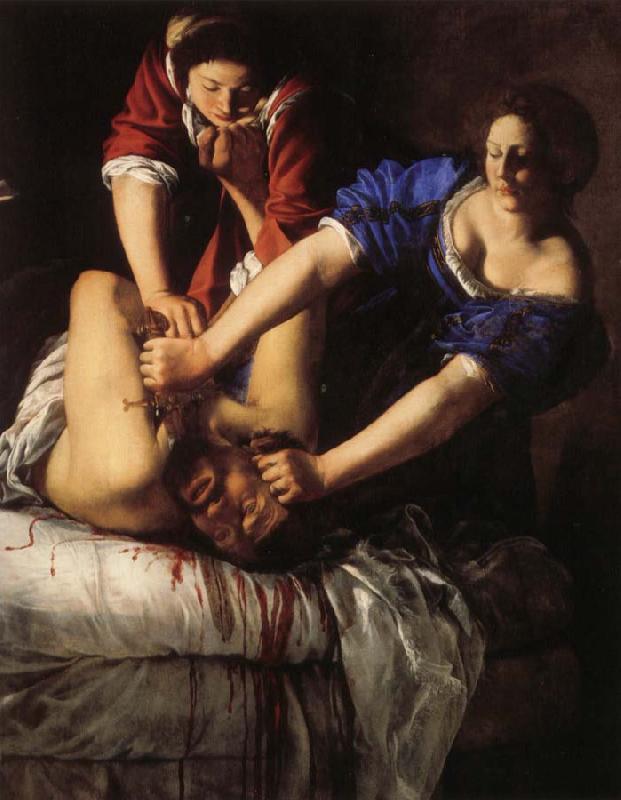 Artemisia gentileschi Judith Beheading Holofernes oil painting image
